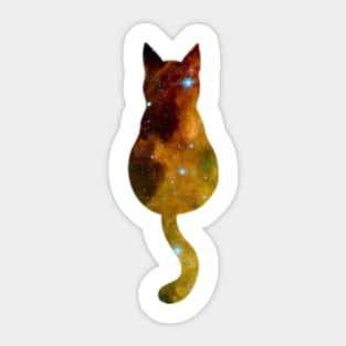 Cat Cosmic I Sticker